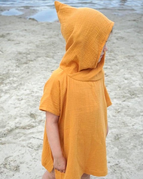 Beach Poncho Gelb