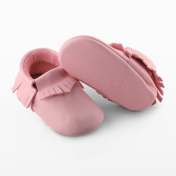 Baby pink moccasins online